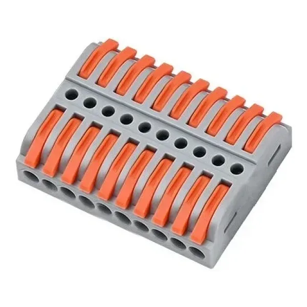 LT-223-10X 10-Giriş 10-Çıkış Kablo Birleştirici Klemens