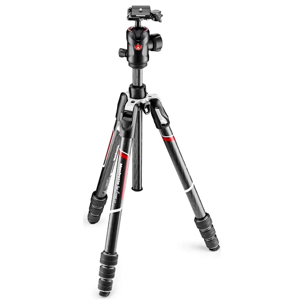 Manfrotto MKBFRTC4GT-BH Befree GT Travel Carbon Fiber Tripod ve 496 Kafa