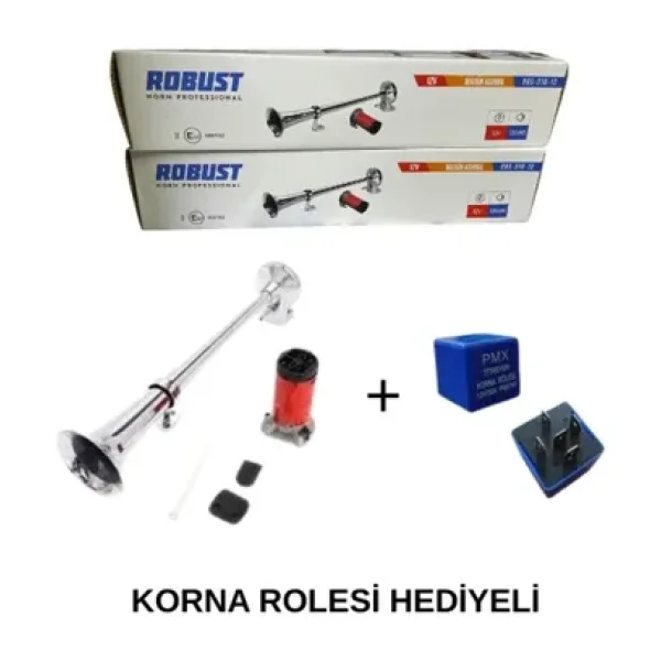 MEGAHAWK ROBUST Marin Korna Tekne Kamyon Kamyonet Kendinden Havalı Motorlu 12v Marin Korna ROLE HEDİYELİ