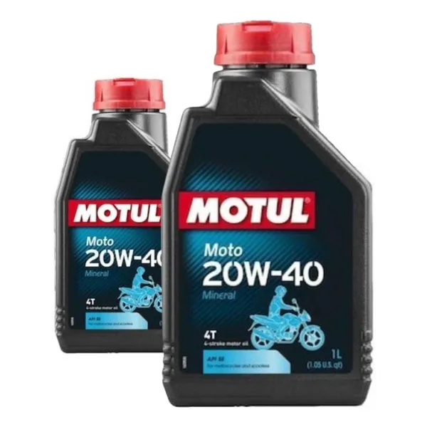Motul 20W-40 4T 1 lt 2'li Motosiklet Yağı
