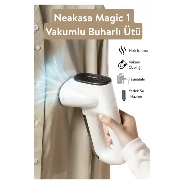 Neakasa Magic 1 Vakumlu Buharlı Dikey Ütü, Buharlı Düzleştirici