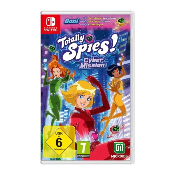 Nintendo Switch Totally Spies Cyber Mission Oyun