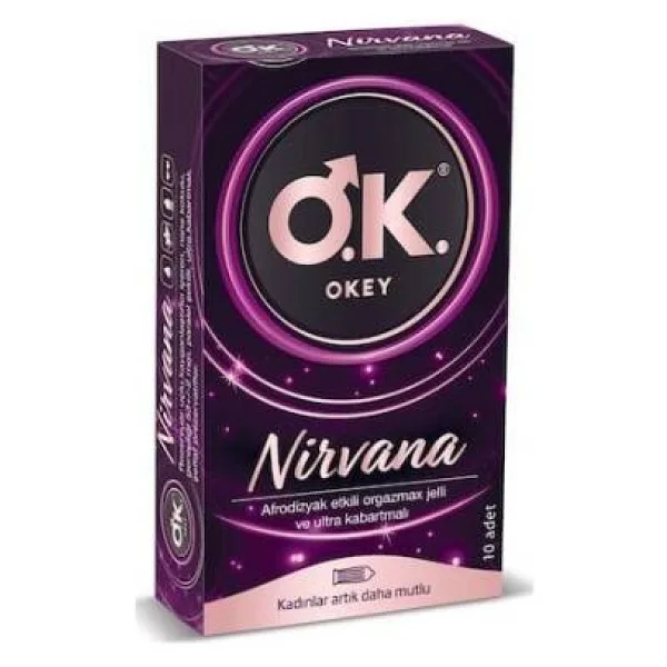 Okey Nirvana 10'lu Prezervatif