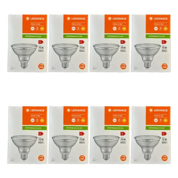 Osram Ledvance 10W (75W) 2700K (Sarı Işık) Par30 E27 Duylu Dim Edilebilir Led Spot (8 Adet)