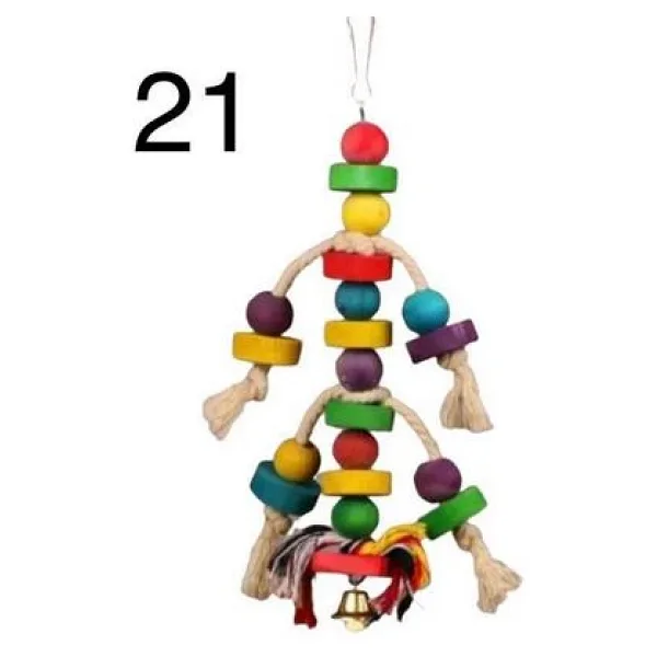 Papağan Tünek Oyuncağı Kuş Tüneği 21