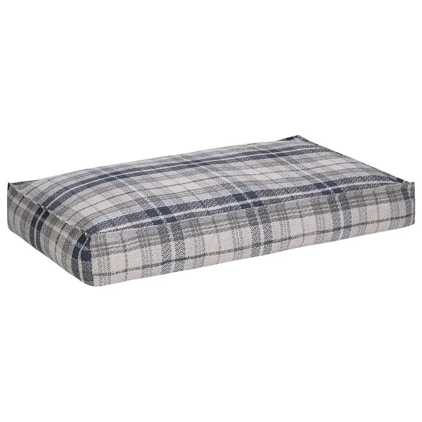 Pet Comfort Lima Mavi Kareli Köpek Yatağı S 70x40cm