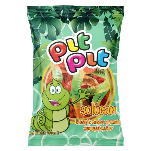 Pıt Pıt Solucan Yumuşak Şeker 160 gr