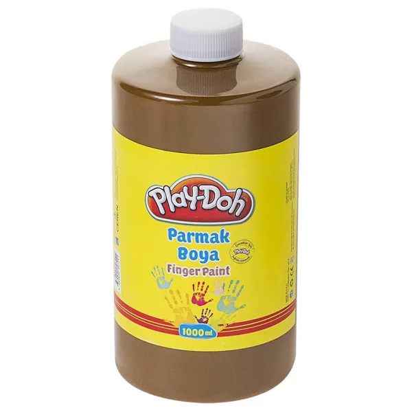 Play-Doh 1000 ml Parmak Boyası Kahverengi