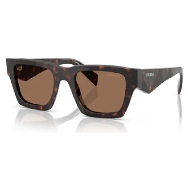 Prada PR A06S 17N06B Root Tortoise-Dark Brown Erkek Güneş Gözlüğü