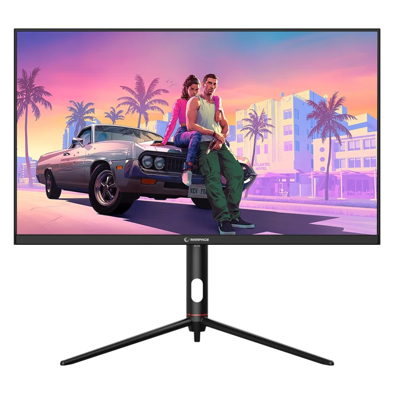 Rampage Glacier GL27R180Q Siyah 27" 1 ms 2K Pivot IPS 180 Hz Oyuncu Monitörü