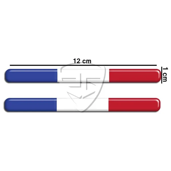 Redline Grafik Fransa 3d Sticker 2 Adet