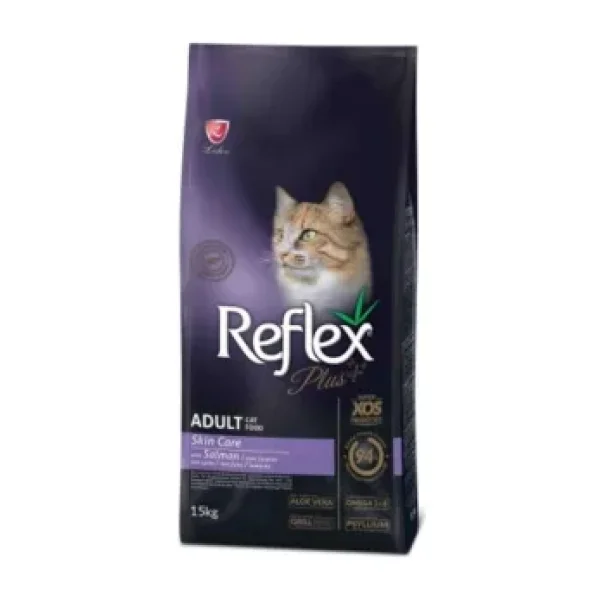 Reflex Plus Skin Care Somonlu 15 kg Yetişkin Kedi Maması
