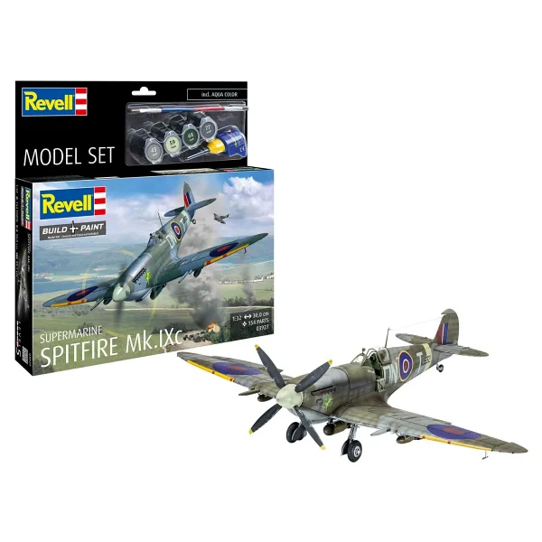 Revell 1:32 Supermarine Spitfire Mk.IXc 03927 Maket Seti