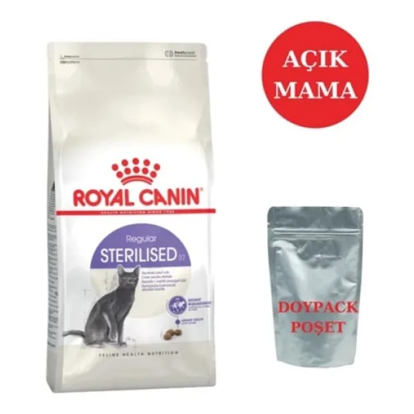 Royal Canin Sterilised 5 kg Kısırlaştırılmış Yetişkin Kedi Maması - Açık Paket