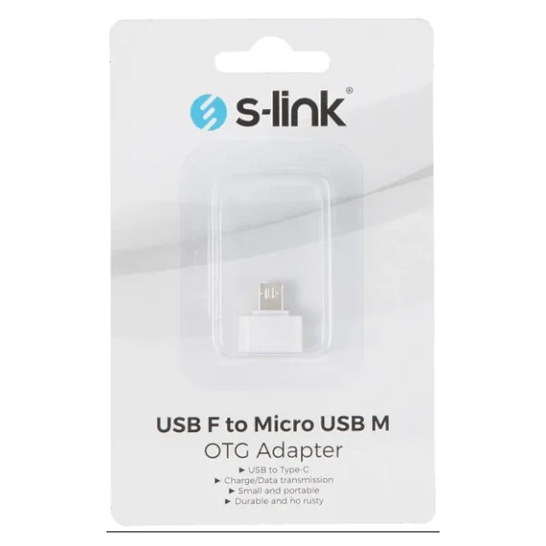 S-link SL-TAOTG15 USB F to Micro USB M OTG Çevirici