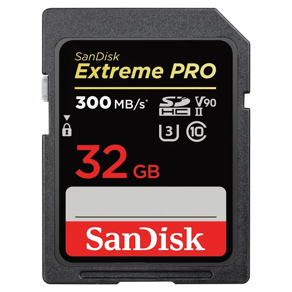 SanDisk Extreme Pro SDSDXDK-032G-GN4IN Class 10 UHS-II U3 V90 32 GB Hafıza Kartı