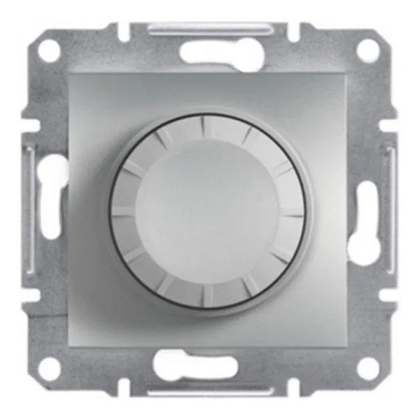 Schneider EPH6400161 Asfora Sıva Altı 40-600 VA RL Dimmer Çerçevesiz Alüminyum Anahtar Priz