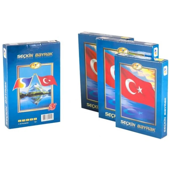 Şeçkin Türk Bayrağı 150 x 225 cm