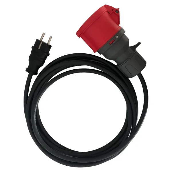 SGSTEC Elektrikli Araç Şarj Cihazı Trifaze - Monofaze 5 M 16A Dönüştürücü Kablo