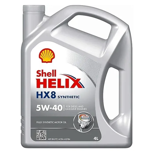 Shell Helix HX8 Synthetic 5W-40 4 lt Motor Yağı