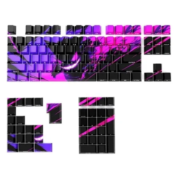 silabor Gengar Keycaps Tüm Klaveler ile uyumlu