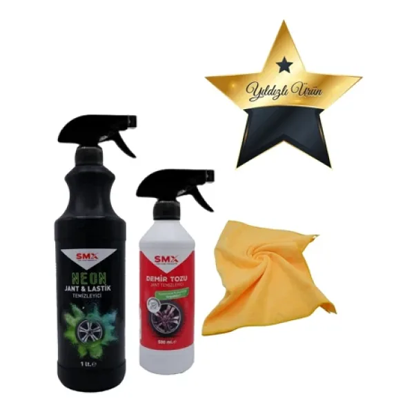 SMX Demir Tozu & Jant Temizleyici Neon Jant & Lastik Temizleyici 750ml