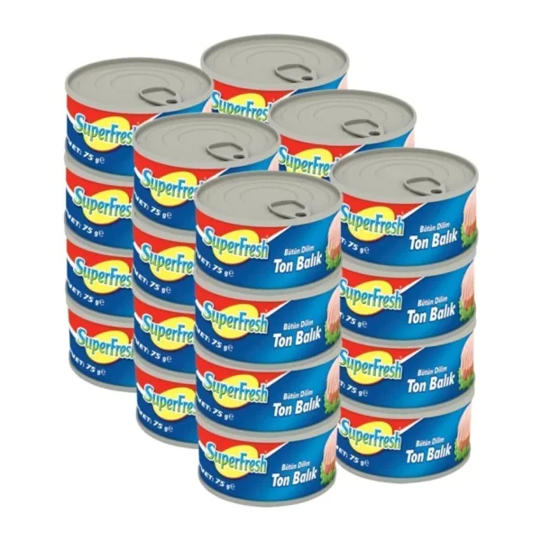 SuperFresh Ton Balığı 75 gr 24'lü