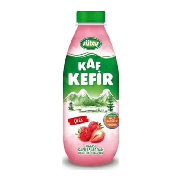 Sütaş Çilekli Kaf Kefir 1 lt