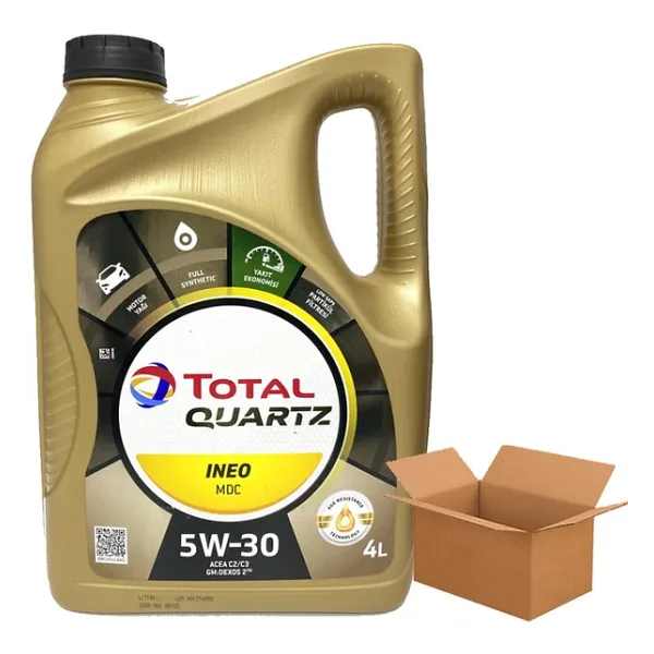Total Quartz Ineo MDC 5W-30 4 lt 3 Adet Motor Yağı
