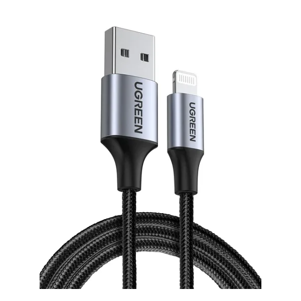 Ugreen 60158 2 M USB To Lightning Hızlı Şarj Kablosu