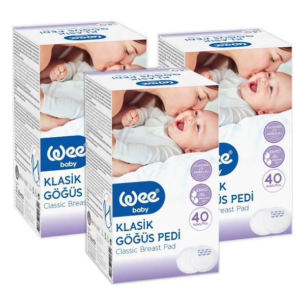 Wee Baby Göğüs Pedi 3 Adet