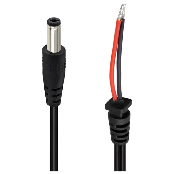 Weko Yerli Üretim 1.5 Metre Jacklı Notebook Adaptör Kablosu 5.5x2.5 Uçlu