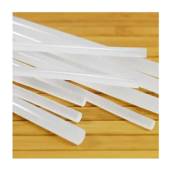 WellHise Şeffaf Çubuk Silikon 11mm Kalın Sıcak Mum Silikon 22cm 1 Kg. 48 Adet - 1kg.