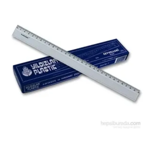 Yıldızlar Cetvel Plastik 30 cm Kod:5