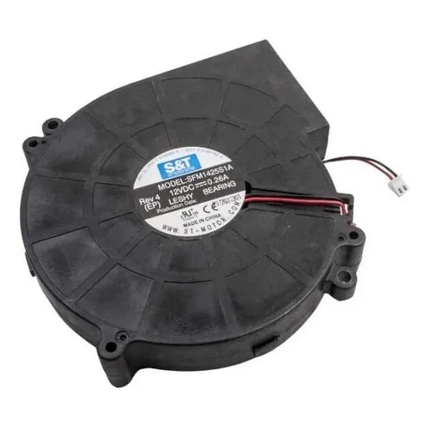 140X140X25mm 12V 0.26A 2P Salyangoz Fan