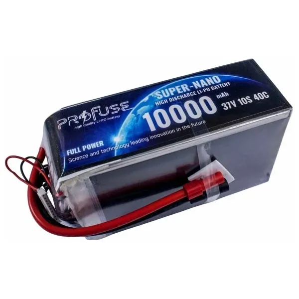 37V 10S 10000mAh 40C Lipo Batarya