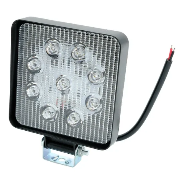 9 Ledli Projektör Lamba Atv Off Road Jeep İş Makinası 2 Adet