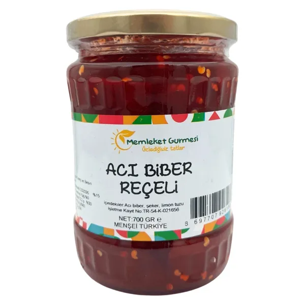 Acı Biber Reçeli 700 Gr Mg