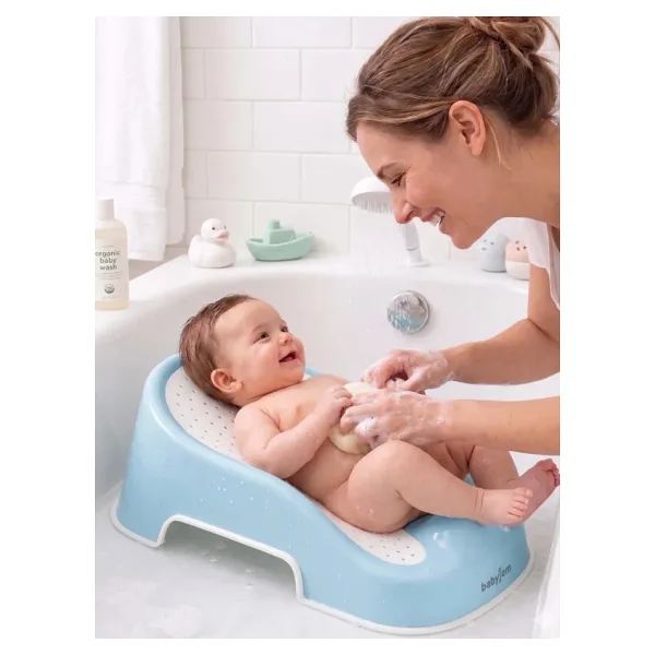 Babyjem Soft Banyo Desteği Bebek Yıkama Yardımcısı Soft Mavi
