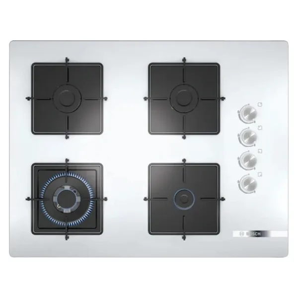 Bosch POH7C2O12O 67 cm Beyaz Cam Ankastre Ocak