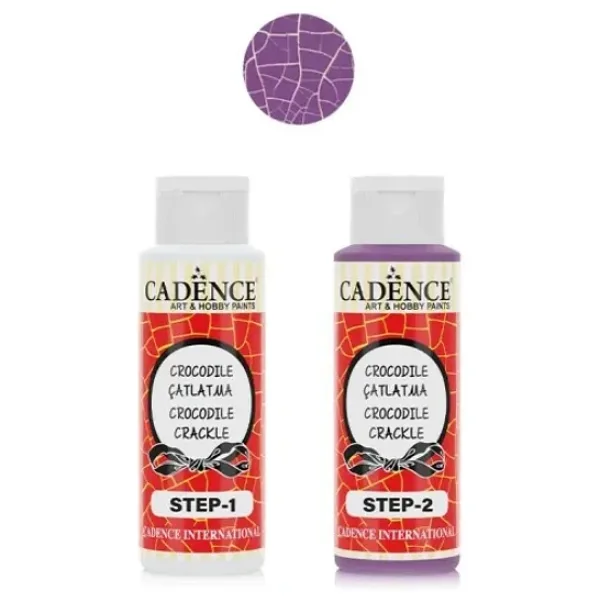 Cadence Crocodile Çatlatma C1014 Mor