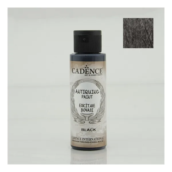 Cadence Eskitme Boyası 70 ml 305 Siyah
