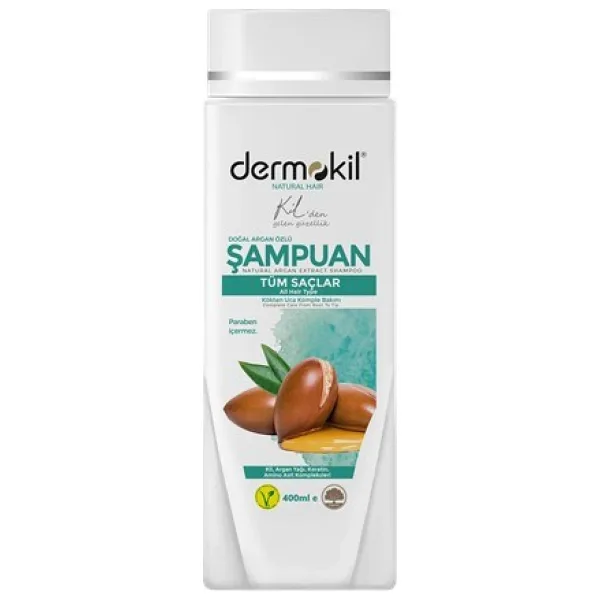 Dermokil Doğal Argan Özlü Şampuan