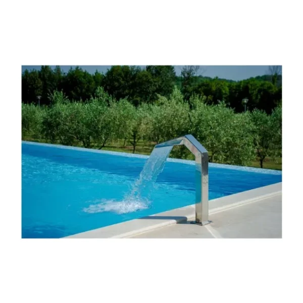 Dev Paslanmaz Standart Tip Paslanmaz Havuz Şelalesi Aısı 316 Kalite - 500x1000 mm