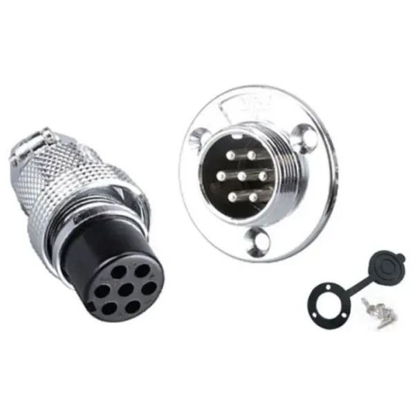 DF20 7 Pin 20mm Su Geçirmez Konnektör Takımı