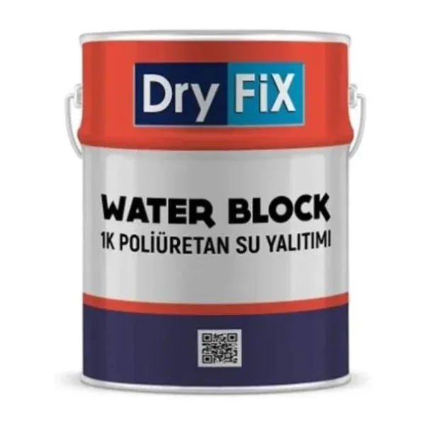 Dryfix Water Block 1K Poliüretan Su Yalıtımı 25 Kg Gri