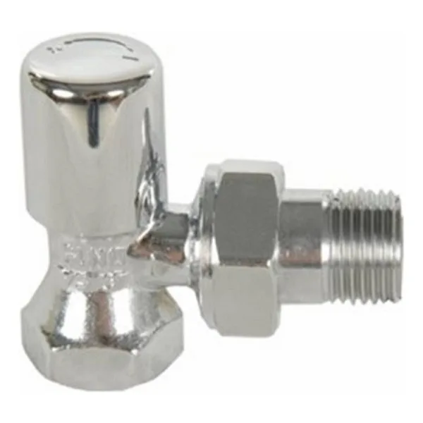 E.C.A. 602120280 1/2'' Köşe Krom Radyatör Vanası