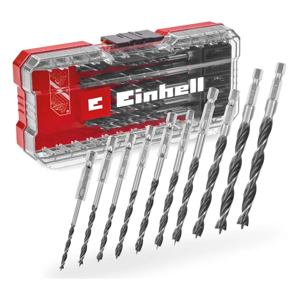 Einhell S-CASE 49108733 10 Parça Ahşap Matkap Ucu Seti