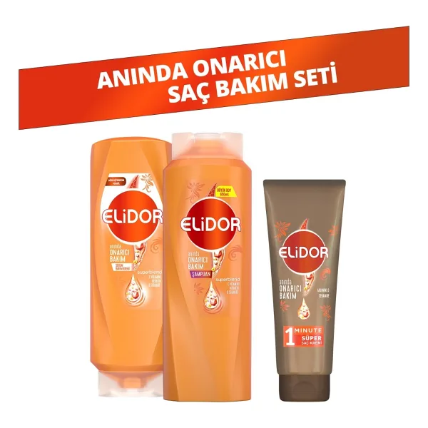 Elidor Anında Onarıcı Saç Bakım Seti