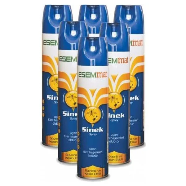 Esemmat Ultra Sineklere Karşı Sprey 300 ml x 6'lı